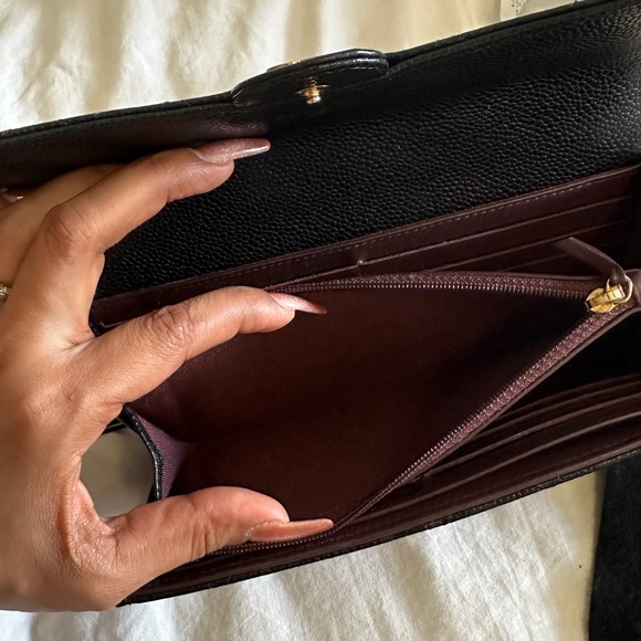 Sold on e b a y Chanel long wallet - Picture 3 of 9